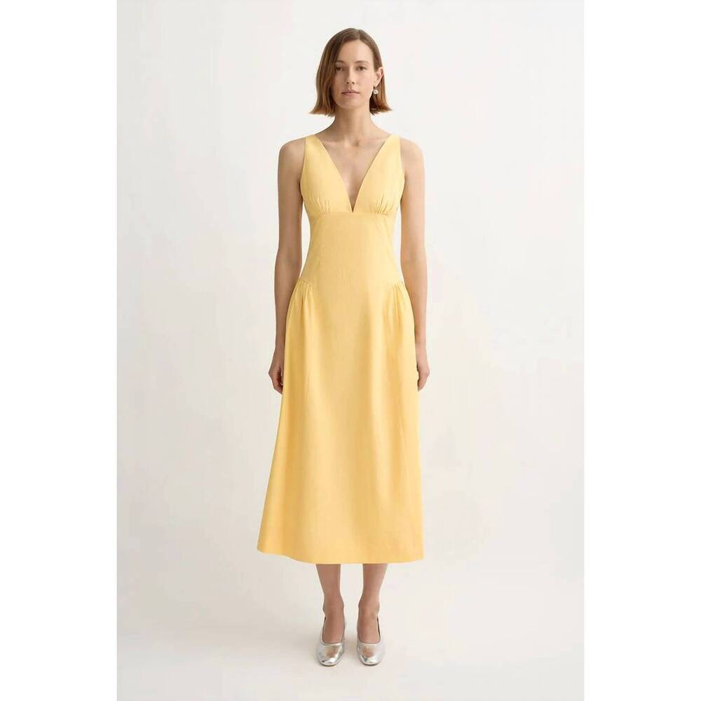 NEW POSSE lindie dress in yellow